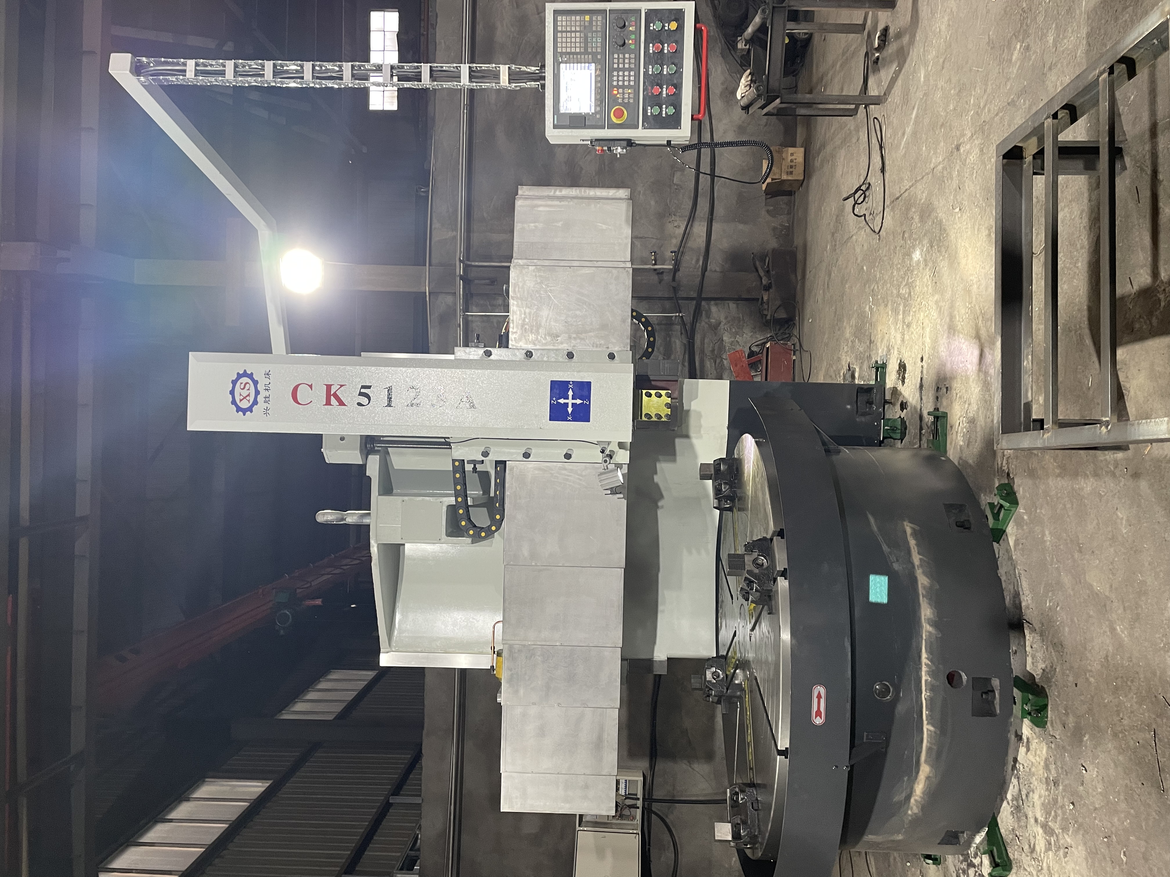 CK5123A單柱數(shù)控立車(chē)